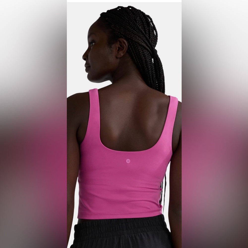 Avia Women’s SoftSculpt Longline Cropped Sports Bra, Women’s - Picture 4 of 6